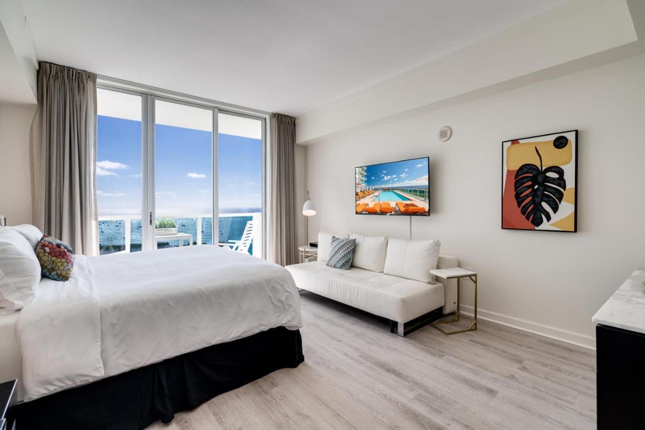 Ocean View Balcony Steps From Restaurants, Peacock Park & Marina Villa Miami Bagian luar foto